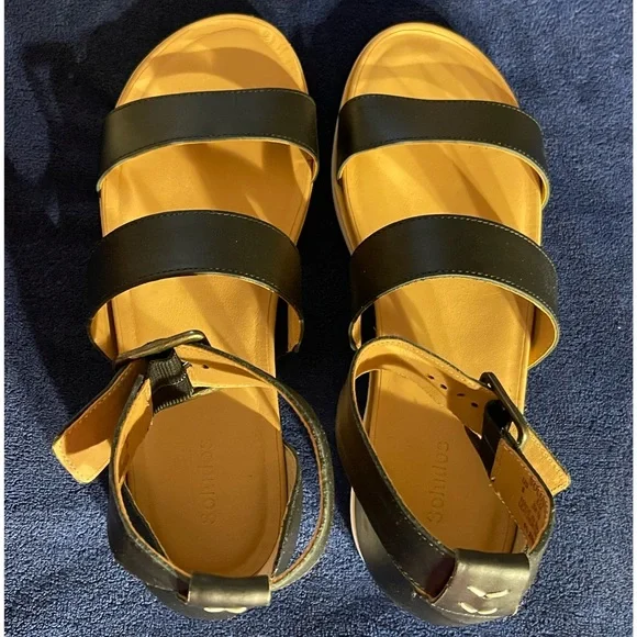 Anthropologie Soludos Cara Black Ankle Strap Sandals NWT Sizes 8, 10 - Picture 7 of 14